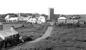 Zennor: Zennor, Village c1955