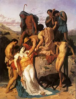 Finding: Zenobia Found by Shepherds... by Bouguereau