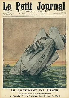 Cling: ZEP L19 DOWNED IN SEA