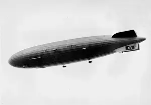 The Zeppelin Hindenburg (LZ 129), 1937