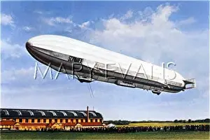 Schwaben: ZEPPELIN LZ 10/POSTCARD