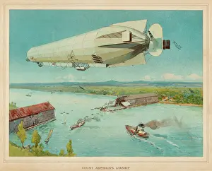 Bodensee: Zeppelin LZ-4 Trial flight