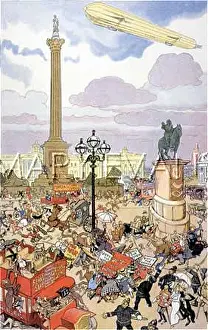 Interrupting: ZEPPELIN PANICS LONDON