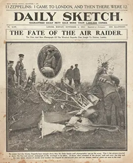 Potters: Zeppelin SL 11 shot down over Cuffley, St Albans