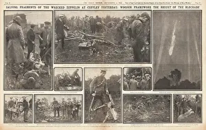 Potters: Zeppelin SL 11 shot down over Cuffley, St Albans
