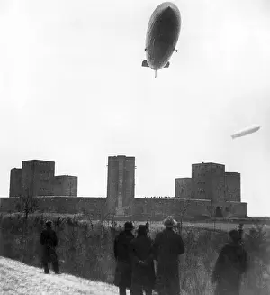 Airships: Zeppelins over the Tannenberg Memorial, 1936
