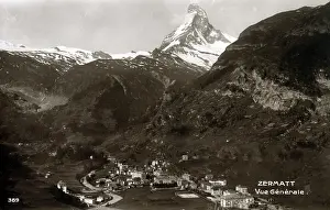 Cervin: Zermatt and the Matterhorn - Panorama