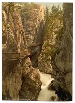 Valais: Zermatt, Upper Gorner Gorge, Valais, Alps of, Switzerland