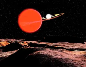 Roche: Zeta Piscium is a binary star system consisting of a red ?