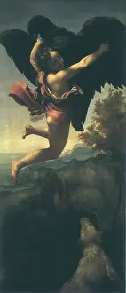 Ganymede: Zeus and Ganymede, by Correggio