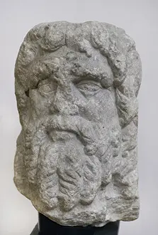 Pleven: Zeus. Head of a marble statue. Second half of