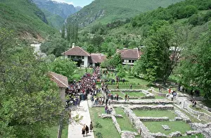 Serb: Zica Serb Orthodox monastery, 1994