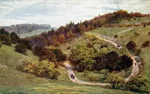 Dorking: Zig Zag Road - Box Hill, Brockham, Surrey