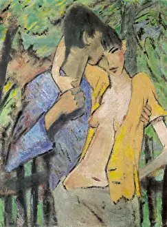 Distemper: Zigeunerliebespaar, 1919
