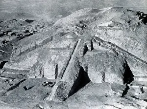 Ziggurat: The Ziggurat of Ur, Iraq, aerial view
