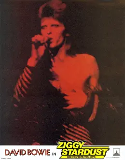 Studio Canal (stx - Editorial Use Only): Ziggy Stardust and the Spiders from Mars film (1973)