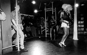 Harare: Zimbabwe, Harare - drag performance, 1996. Photo Paul