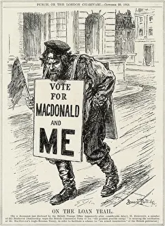 Bolshevism: The Zinoviev letter, cartoon