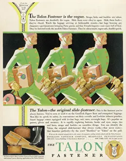 Fasteners: ZIPS FOR LUGGAGE