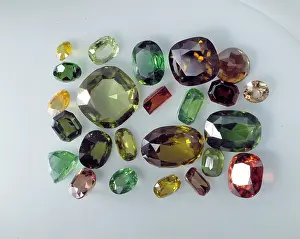 Zircon: Zircon cut stones
