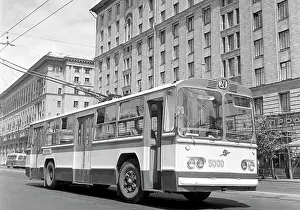 Sozinov: ZiU-9 trolleybus, 1970