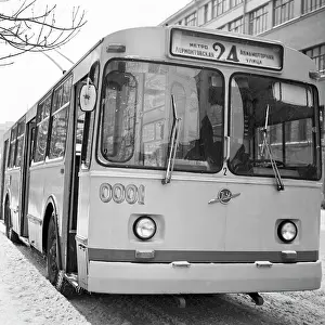 Trolleybus: ZiU-9 trolleybus, 1977