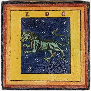 25cm: ZODIAC TILE / LEO