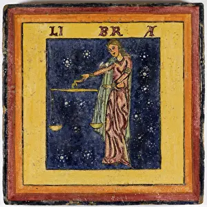 Libra: ZODIAC TILE / LIBRA