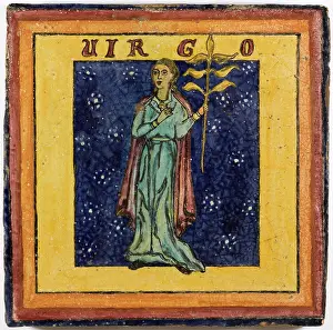 Virgo: ZODIAC TILE / VIRGO
