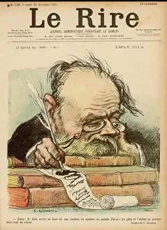 Leandre: Zola - Leandre - Rire 1897