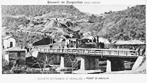 Coalmine: Zonguldak, Turkey - Railway at Mine