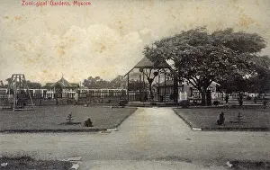 Cages: Zoological Gardens, Mysore, Karnataka, India