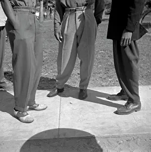 Pegged: The Zoot Suit styled trousers, called ?