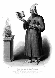 Survived: Zorastrian High Priest reciting before the sacred
