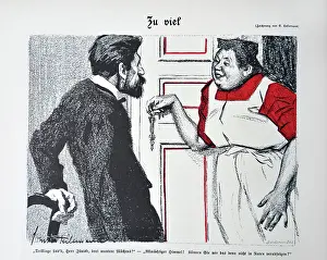 Rates: Zu viel - Too much by Ernst Heilemann, 1901
