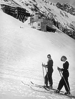 Skiers: Zugspitze
