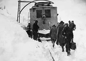 Removing: Zugspitze Railway, 1935