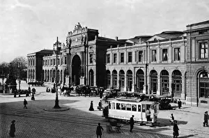 Zurich: The Zurich Central Station, 1912