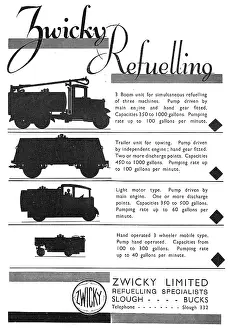 Refueller: Zwicky 3 Boom Aircraft Refueller