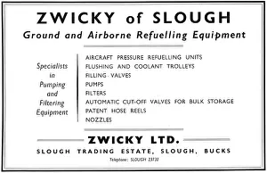 Zwicky: Zwicky Aircraft Refuelling Equipment