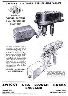 Zwicky: Zwicky Aircraft Refuelling Valve