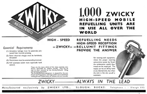 Zwicky: Zwicky High-Speed Mobile Aircraft Refuelling Units