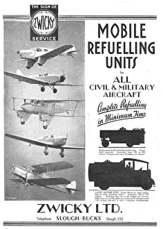 Zwicky: Zwicky Mobile Aircraft Refuelling Units: