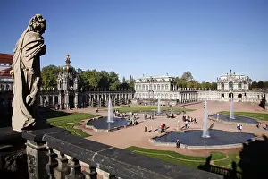 Zwinger: The Zwinger Palace in Dresden, Germany